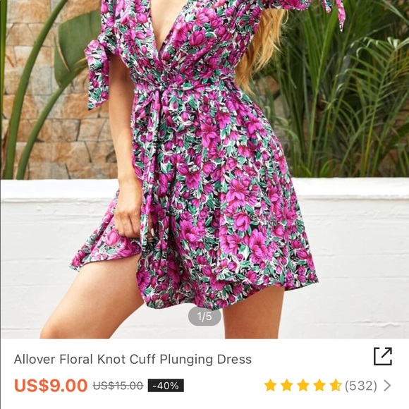 Beautiful shein dress. I paid $15, it’s now $9 - Picture 2 of 2